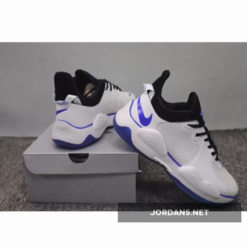 Nike PG 5 'PlayStation 5' White Blue / playstation pg 5