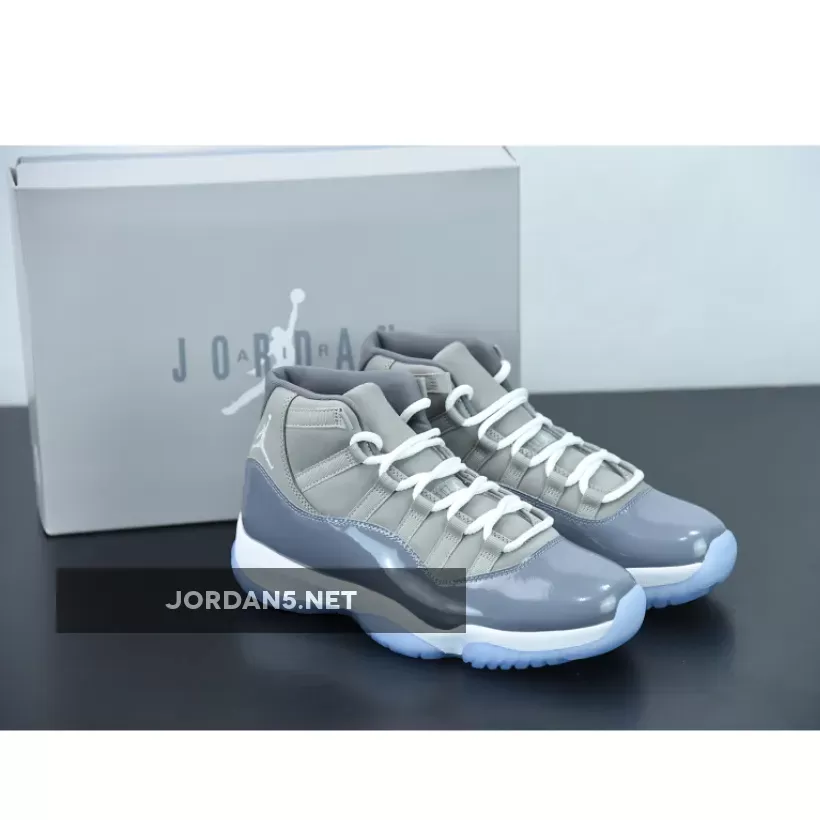 Jordan Retro 12 Cool Grey Air Jordan 11 Retro Medium Grey/White-Cool Grey AJ11 CT8012-005