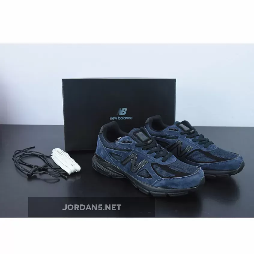 Jjjjound New Balance 990v4 JJJound X New Balance 990v4 Navy/Parisian Night-Black M990JJ4