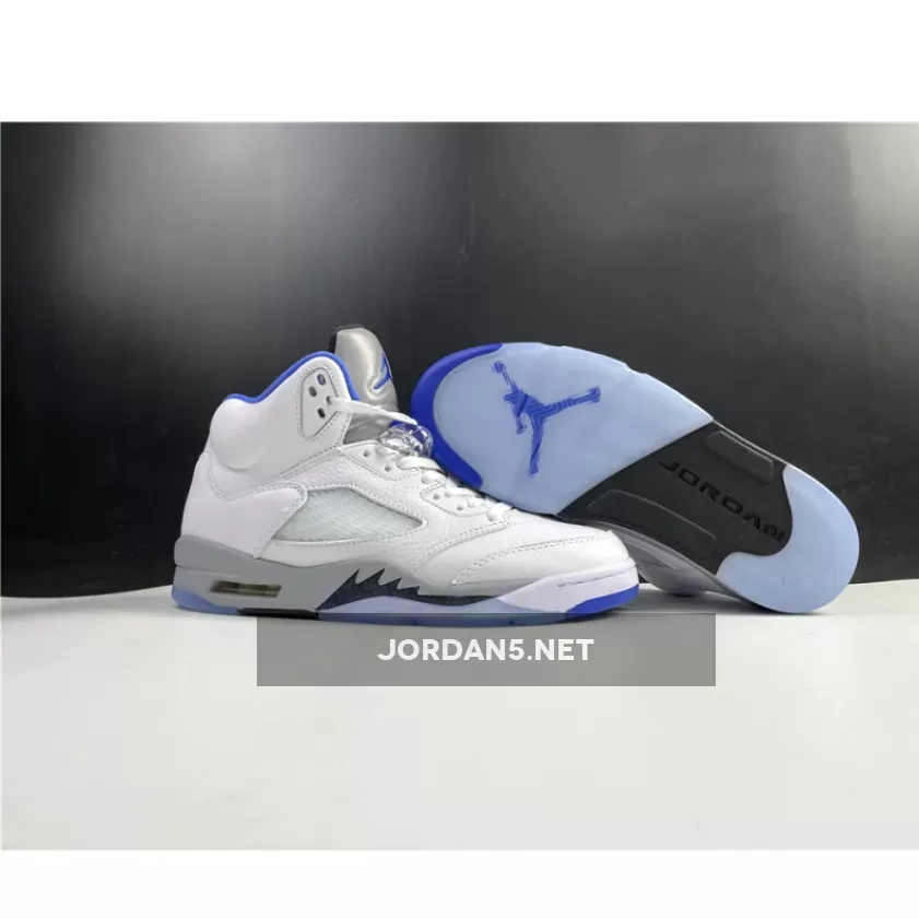 Air Jordan 5 Retro 'White Stealth 2021' DD0587-140 / air jordan 5 retro hyper royal