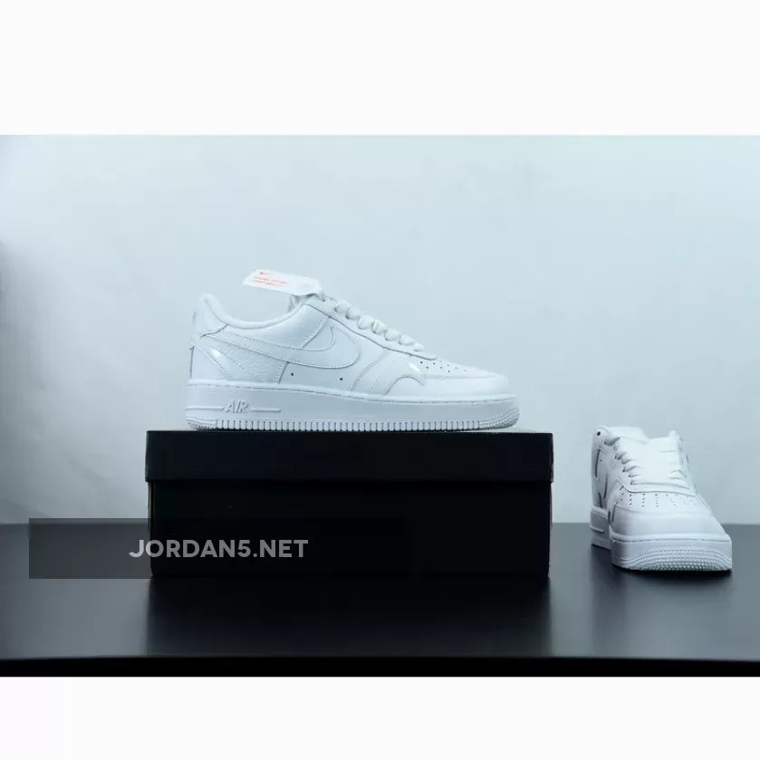 Nike Air Force 1 07 LV8 Misplaced Swooshes White CK7214-100 Discount