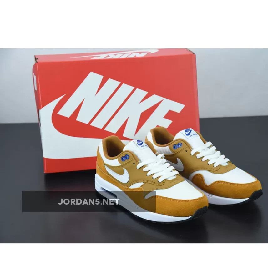 Nike Air Max 1 Dark Curry/Sport Blue/Black/True White #nike air max curry