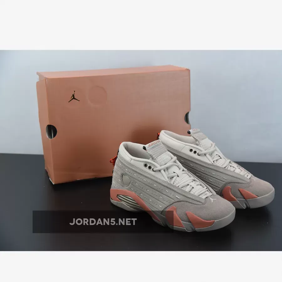 Clot x Jordan 14 Low Sepia Stone Terra Blush DC9857-200 #terracotta 14s