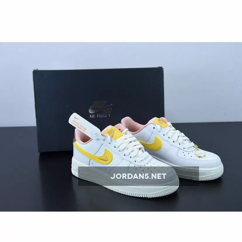 Nike Air Force 1 Low LX 'Mama' White/Yellow Strike/Phantom air max 90 mama