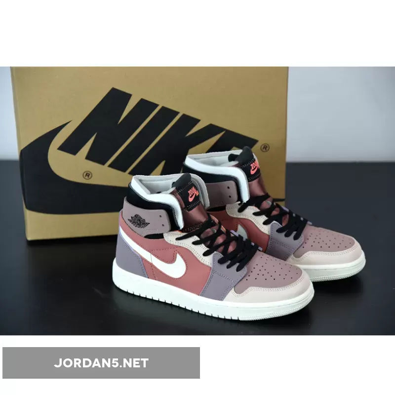 Wmns Air Jordan 1 High Zoom Canyon Rust/Sail/Purple Smoke AJ1 CT0979-602 / Canyon Rust Jordan 1