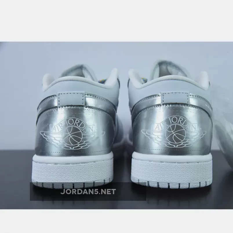 Air Jordan 1 Low SE Tear-Away White/Light Grey-Silver DX6070-101