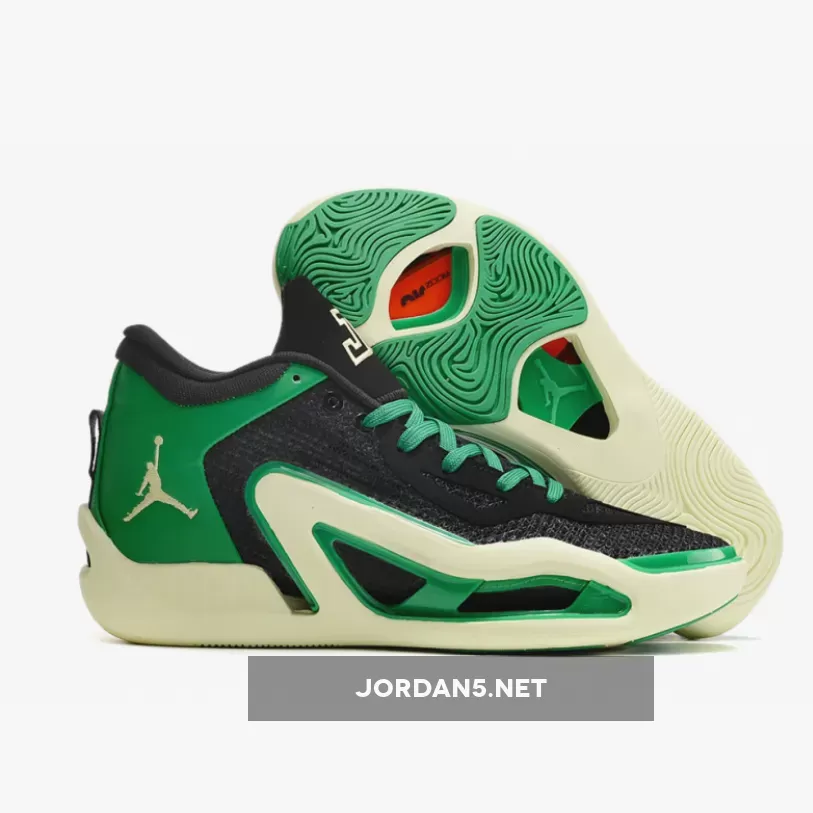Jordan Tatum 1 'Celtics' Black Green Sail 1683117405 New Releases