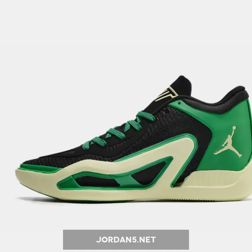 Jordan Tatum 1 'Celtics' Black Green Sail 1683117405 New Releases