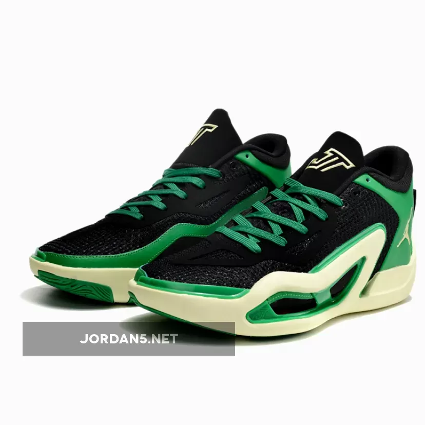 Jordan Tatum 1 'Celtics' Black Green Sail 1683117405 New Releases