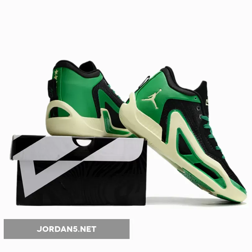 Jordan Tatum 1 'Celtics' Black Green Sail 1683117405 New Releases