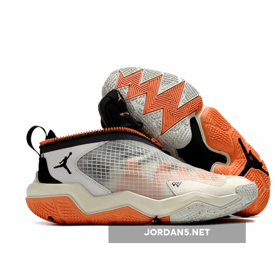 Jordan Why Not .6 Phantom/Black-Rattan-Pale Ivory-Orange Trance