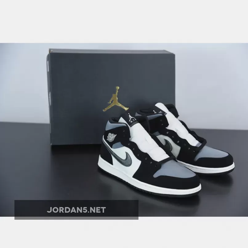Jordan 1 Mid Satin Grey Toe 852542-011 To Buy