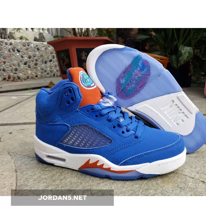 Air Jordan 5 'Florida Gators' PE gator jordans
