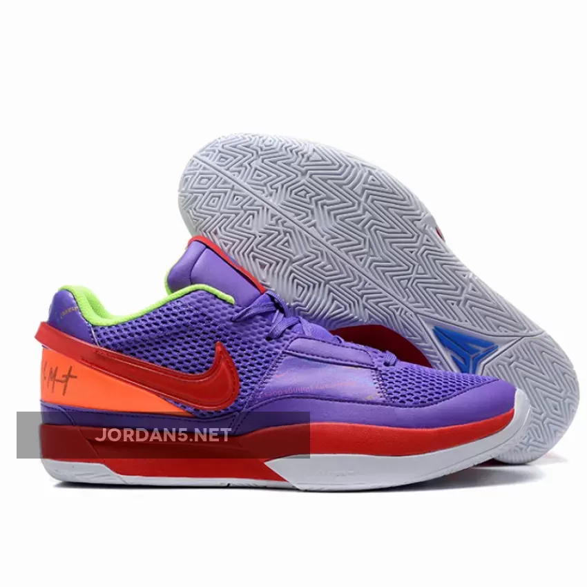 Nike Ja 1 'Trivia' Purple Red Orange Restock