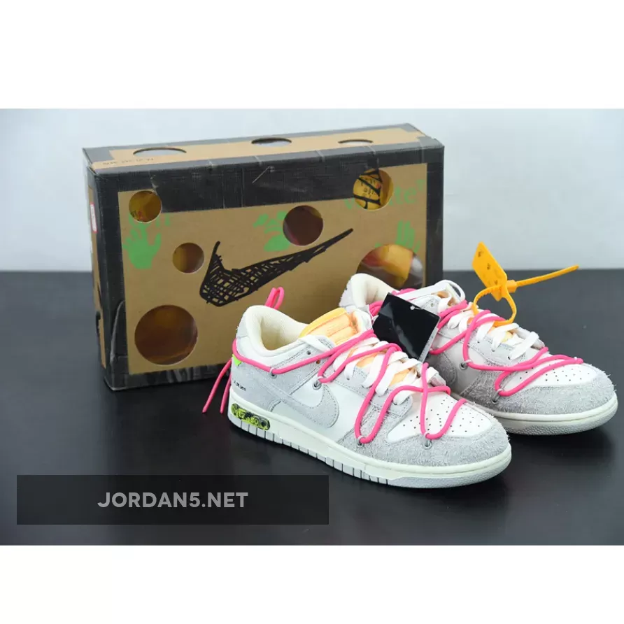 Nike Dunk Low Off-White Lot 17 | 17 OFF DJ0950-117 For Sale
