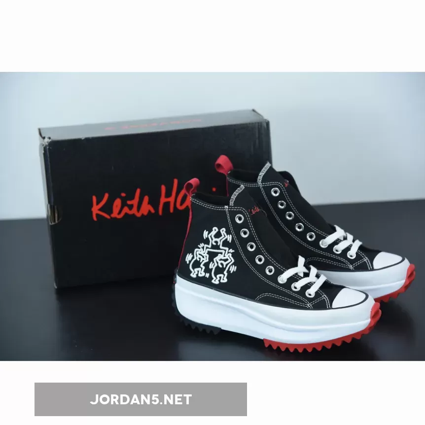 Keith Haring Runner / Keith Haring x Converse Run Star Hike Black 171859C