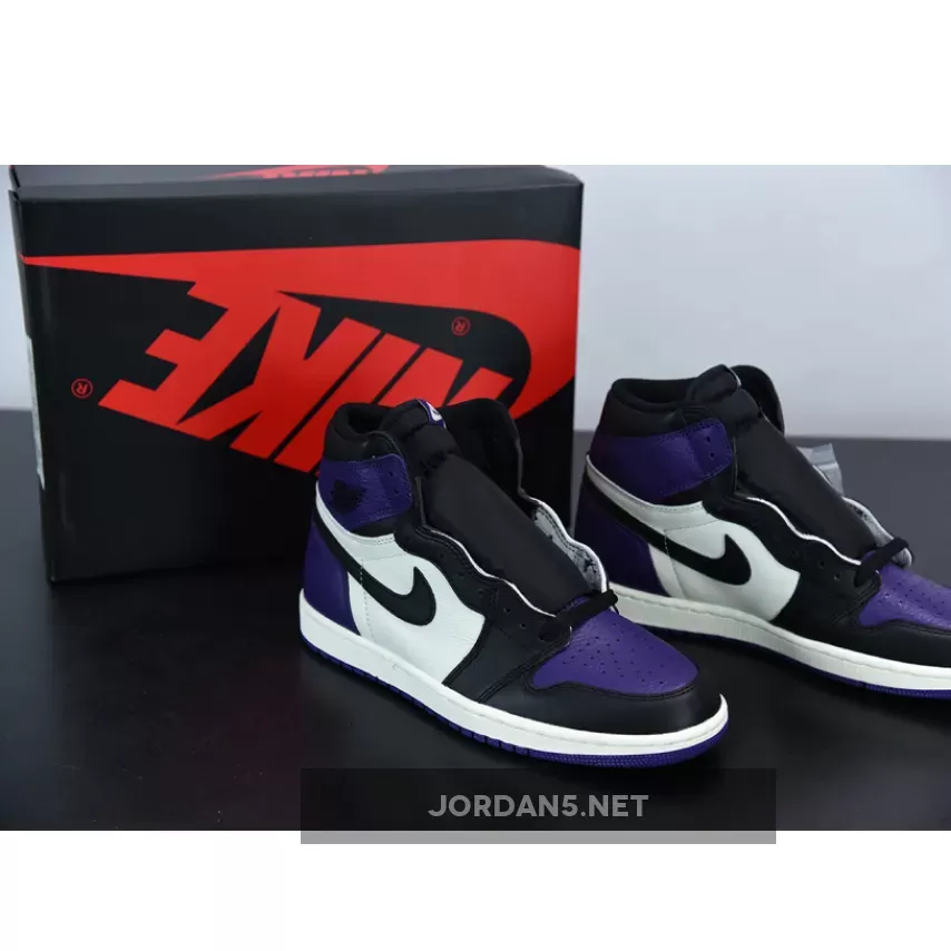 Air Jordan 1 Retro High OG 'Court Purple' #purple and black 1s