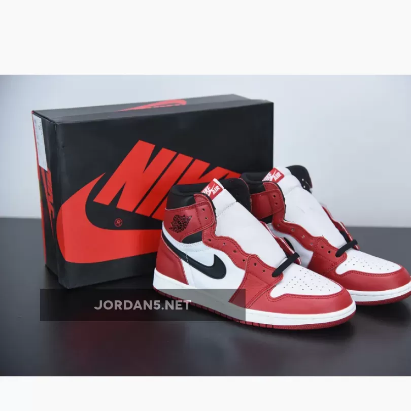 Air Jordan 1 Retro High Og 'Chicago' AJ1 WHITE/BLACK-VARSITY RED jordan retro 1 high og black/varsity red