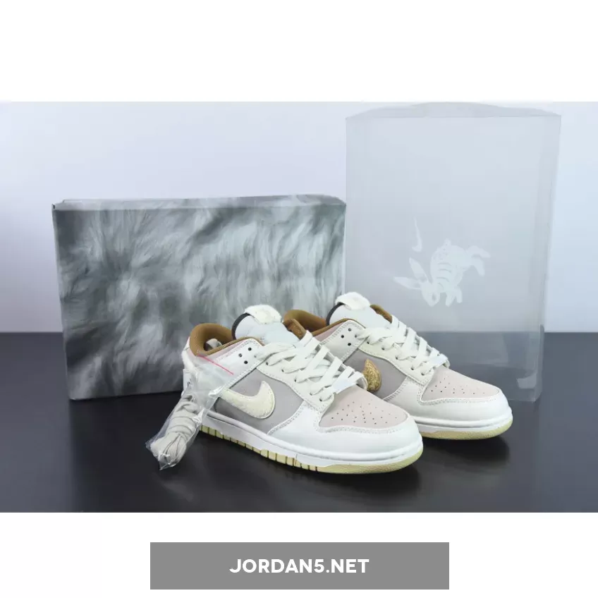 Nike Dunk Low 'Year Of The Rabbit' Sail/Tan-Brown Year Of The Rabbit 2023 Nike FD4203-211