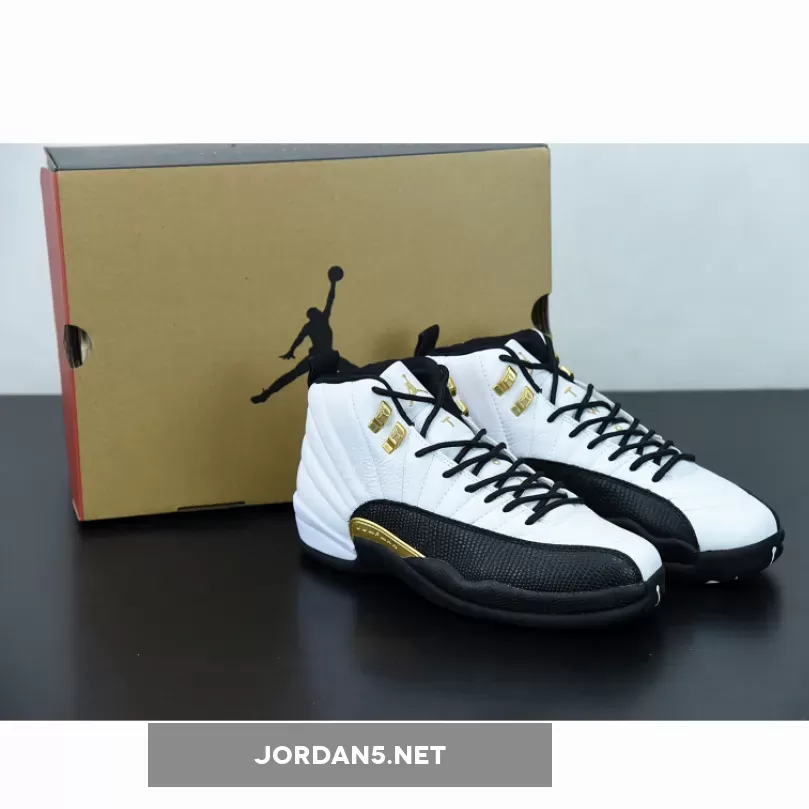 Air Jordan 12 Royalty White/Black-Metallic Gold AJ12 - royalty 12s release date