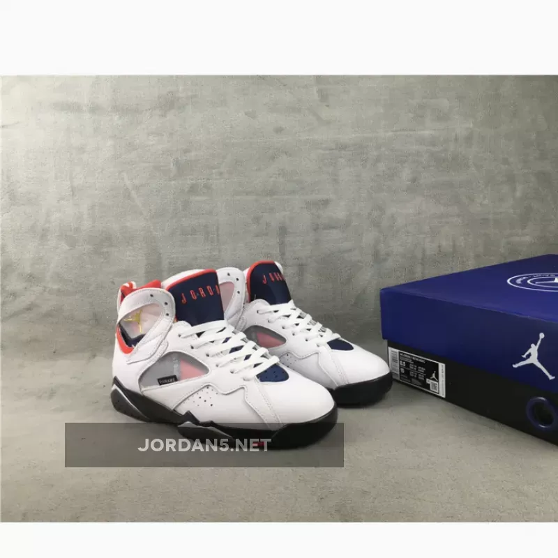 Paris Saint-Germain x Air Jordan 7 Retro 'Paname' CZ0789-105 / red white and blue jordans 7