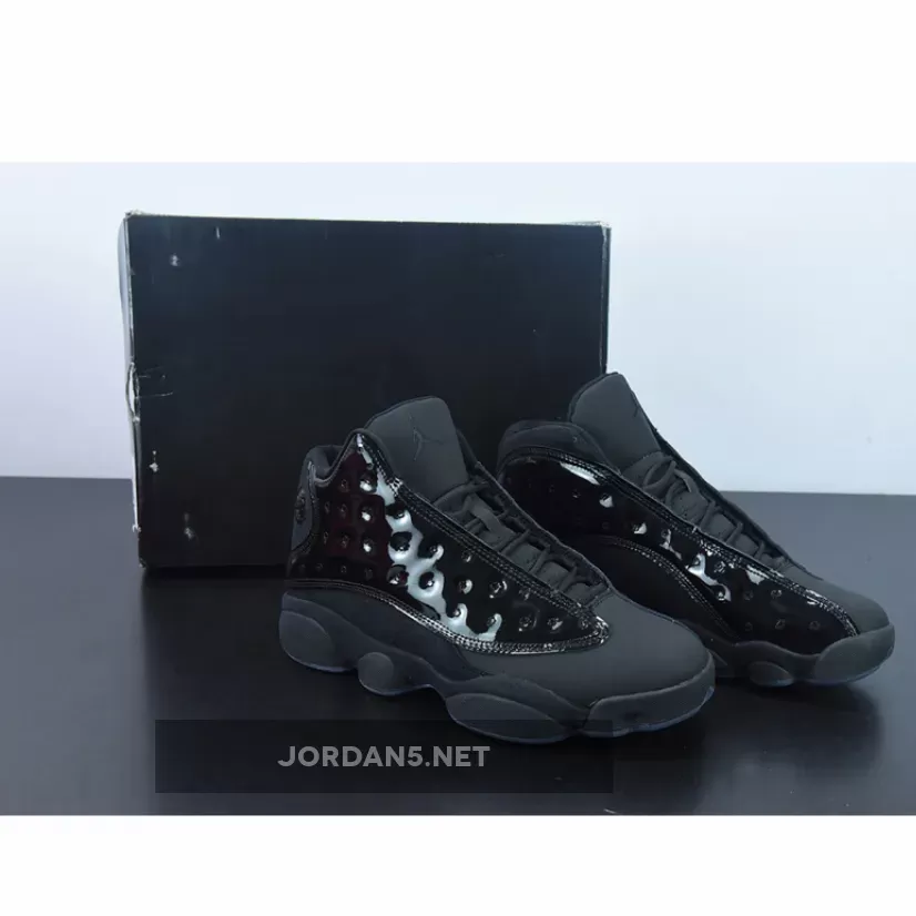 Air Jordan 13 'Cap and Gown' Black 414571-012 - retro 13 cap and gown