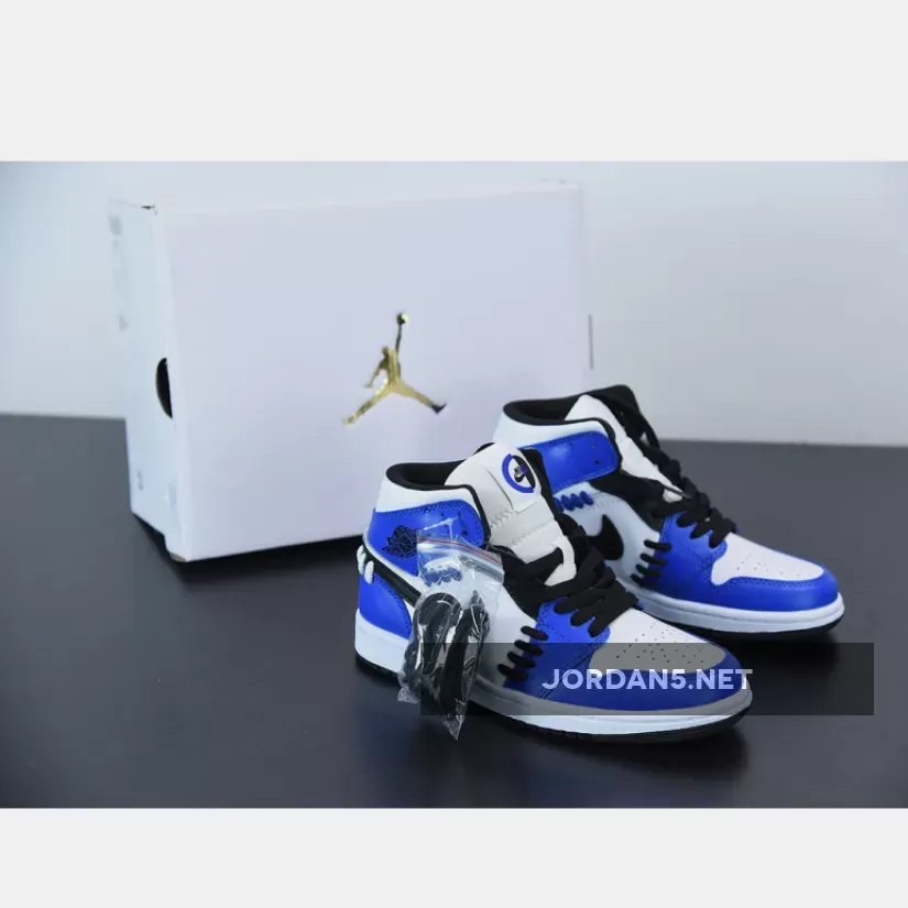 Air Jordan 1 Mid 'Sisterhood' CV0152-401 #air jordan 1 mid game royal black toe