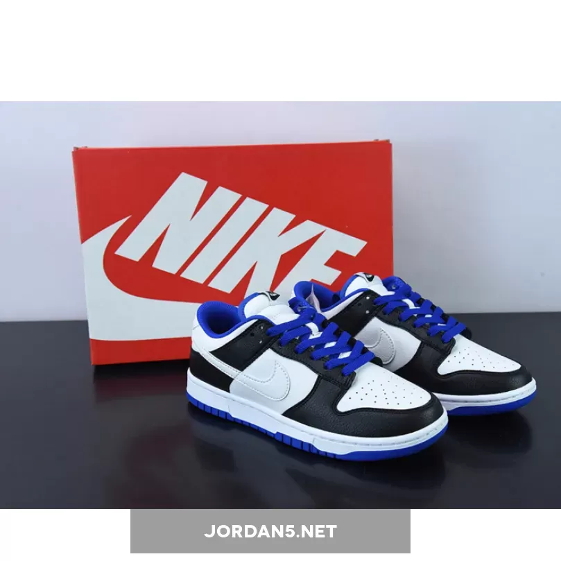 Nike Dunk Low 'White/Black/Royal' FD9064-110 / dunk blue and black