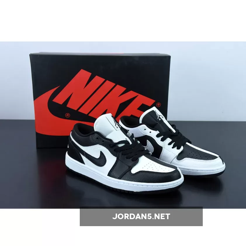Air Jordan 1 Low Homage Black/White DR0502-101 - aj1 black white low