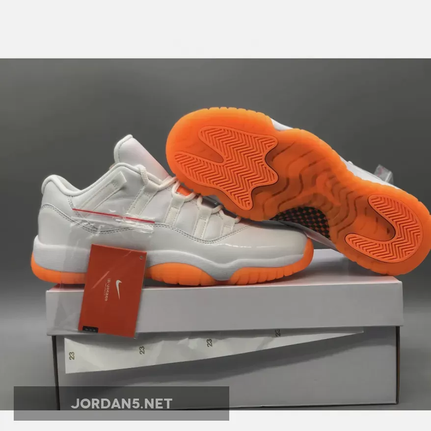 Air Jordan 11 Citrus / Air Jordan 11 Low Wmns White/Bright Citrus AJ11 AH7860-139