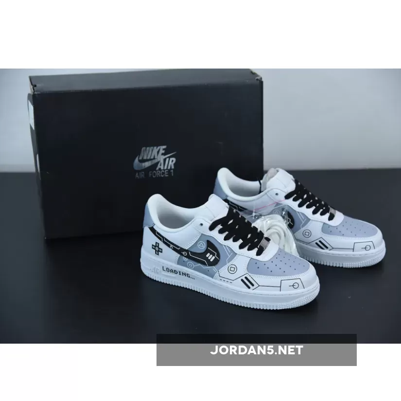 Nike Air Force 1 Low White Black By You 1675867790 Discount
