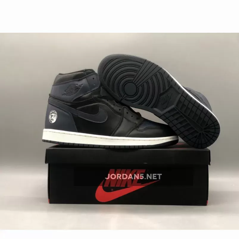 The Spike Lee x Air Jordan 1 Retro High OG Midnight Navy/Black-White spike lee jordan 1