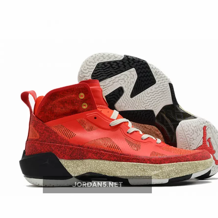 Air Jordan 37 'Rui Hachimura' Siren Red/Sea Glass DX1691-600 Brand New