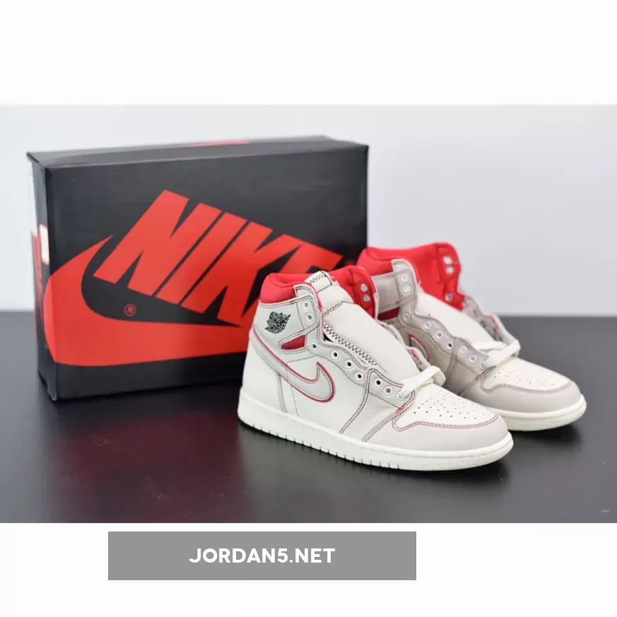 Air Jordan 1 Retro High OG Sail/Black-Phantom-University Red jordan phantom 1