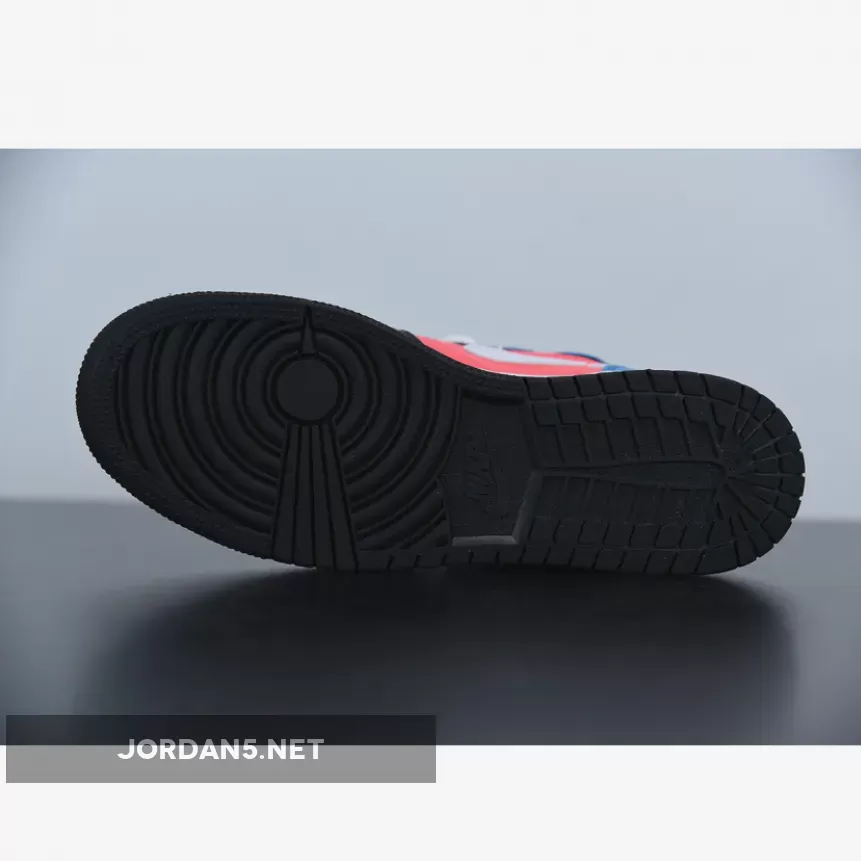 Jordan 1 Mid Tri Colour Ribbons CV4891-001 Brand New
