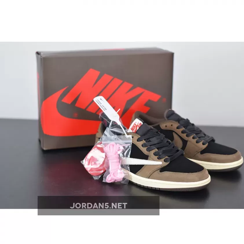 Air Jordan 1 Retro Low OG 'SP Travis Scott' CQ4277-001 - travis scott jordan 1 lows