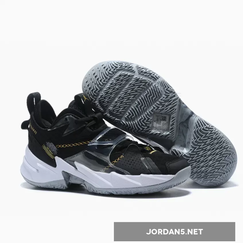 Jordan Why Not Zer0.3 'The Family' Black/Metallic Gold-White CD3003-001 / jordan why not zer0.3 black and gold