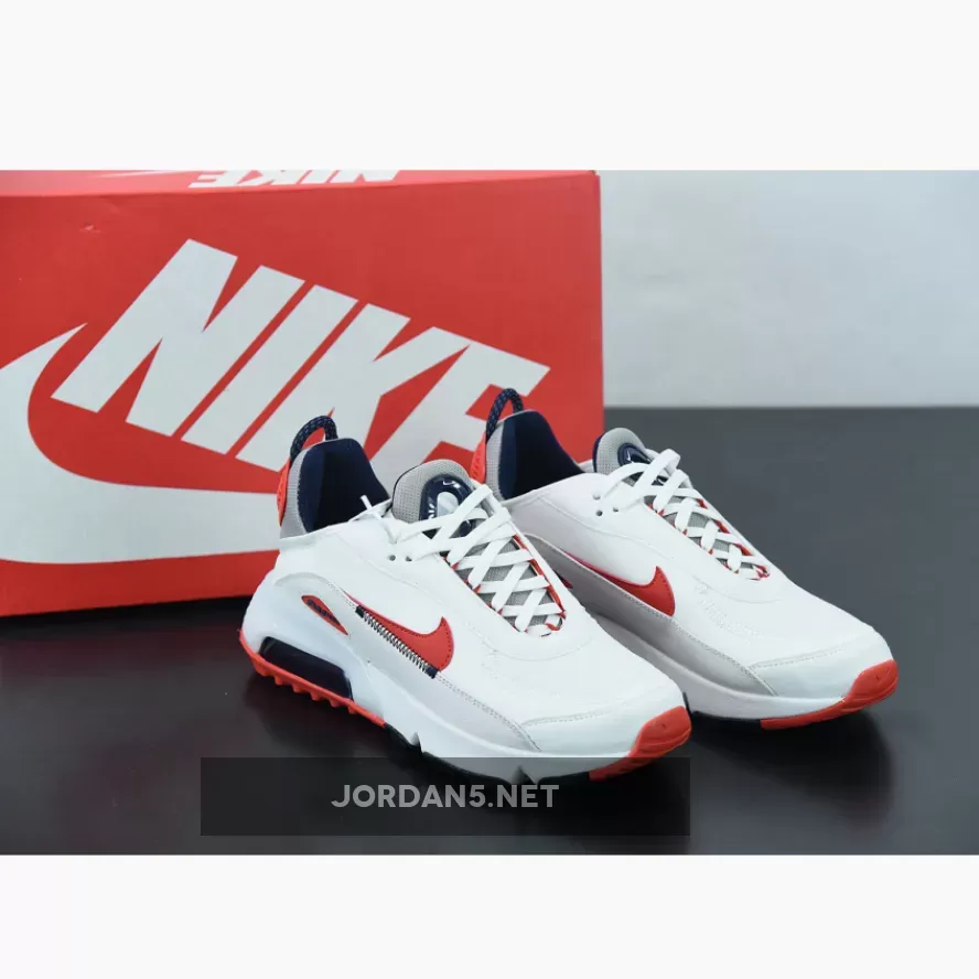 Nike Air Max 2090 White/Red Schuhe online bestellen #air max 2090 white and red