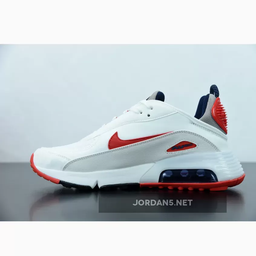 Nike Air Max 2090 White/Red Schuhe online bestellen #air max 2090 white and red