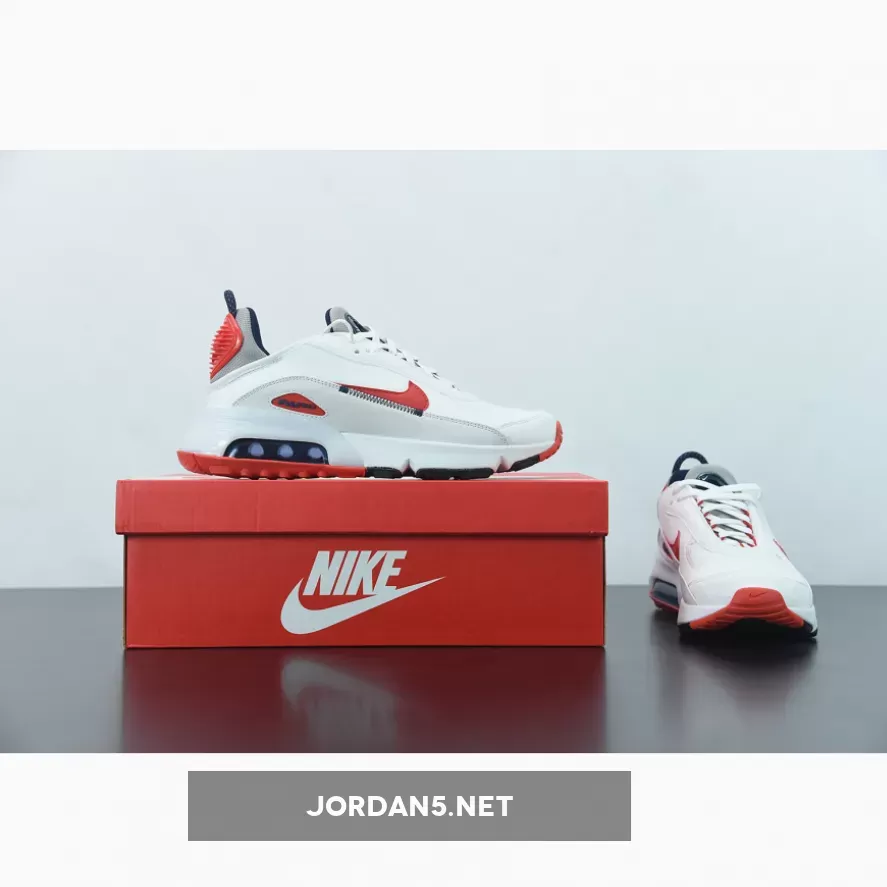 Nike Air Max 2090 White/Red Schuhe online bestellen #air max 2090 white and red