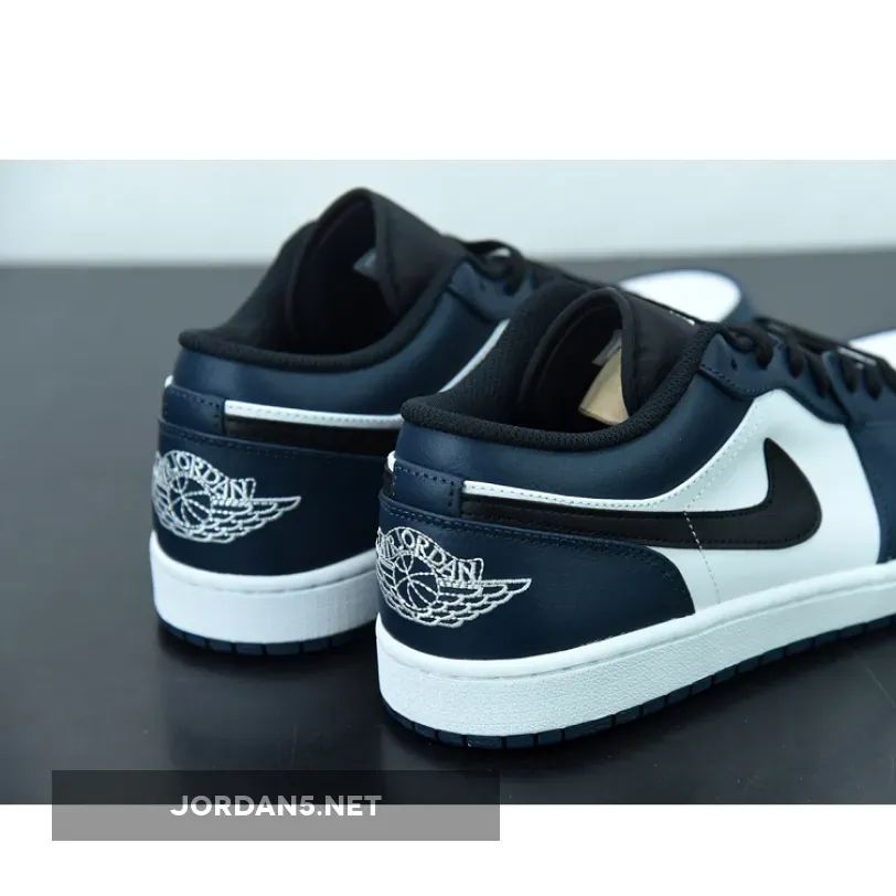 Air Jordan 1 Low White/Dark Teal-Black #dark teal jordan
