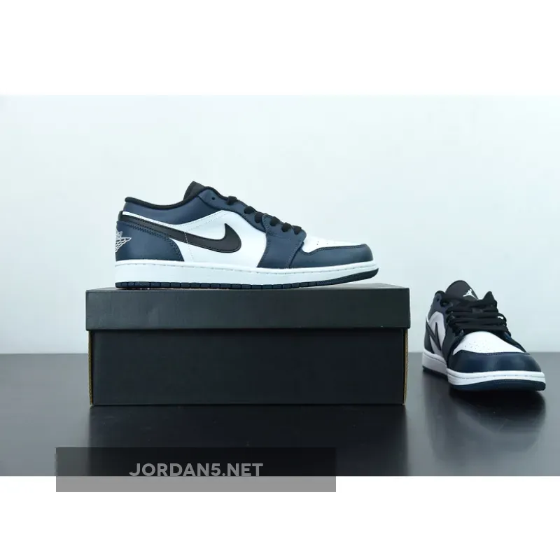 Air Jordan 1 Low White/Dark Teal-Black #dark teal jordan