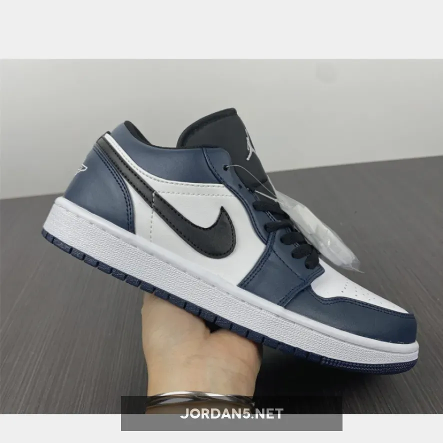 Air Jordan 1 Low White/Dark Teal-Black #dark teal jordan