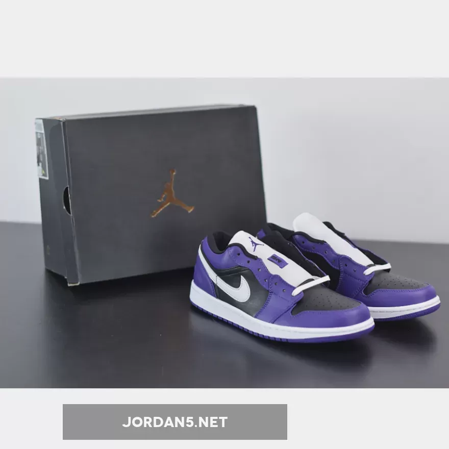 Air Jordan 1 Retro Low 'Court Purple' 553558-500 / low top purple jordan 1