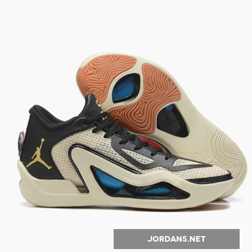 Jordan Tatum 1 'Barbershop' Coconut Milk/Metallic Gold/Black #jordan barbershop