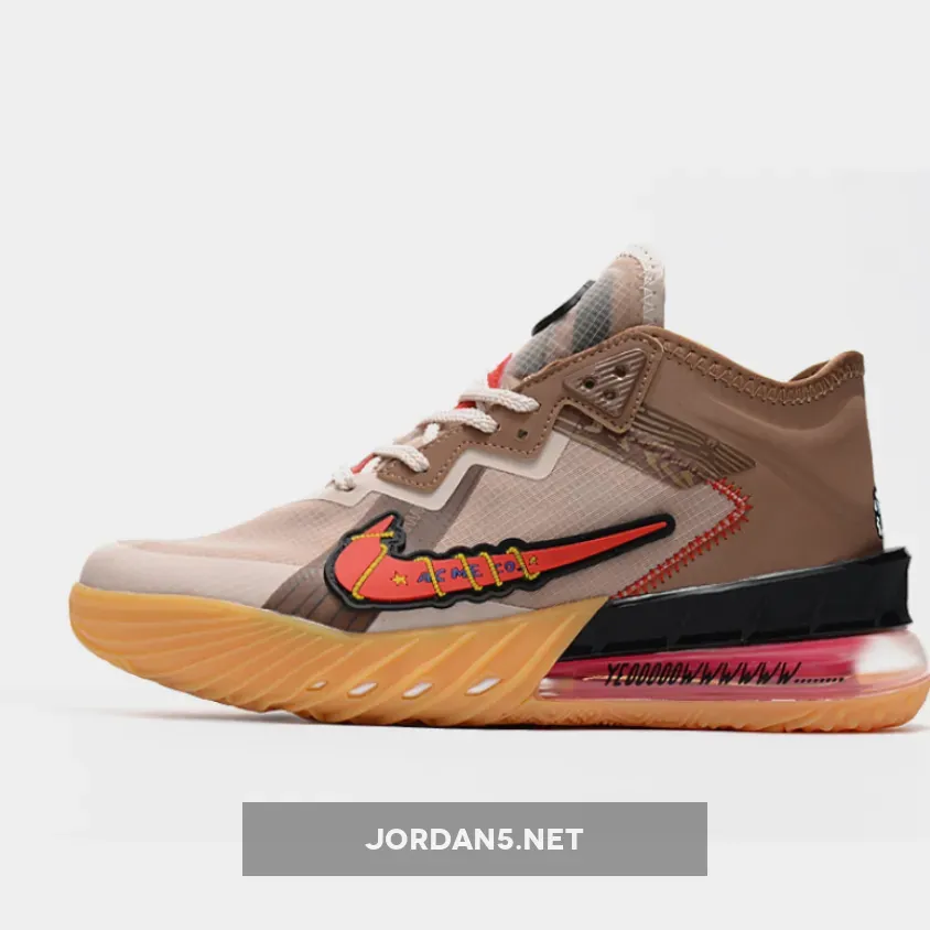 Space Jam x Nike LeBron 18 Low 'Wile E. vs Roadrunner' CV7562-401 #lebron 18 low road runner