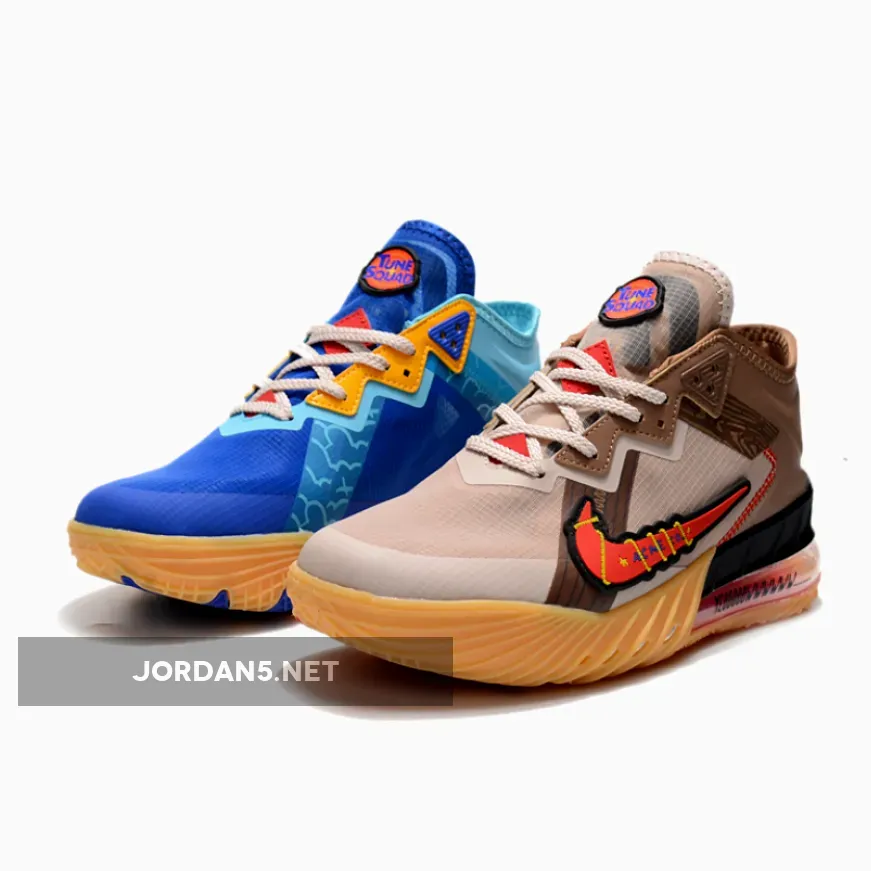 Space Jam x Nike LeBron 18 Low 'Wile E. vs Roadrunner' CV7562-401 #lebron 18 low road runner
