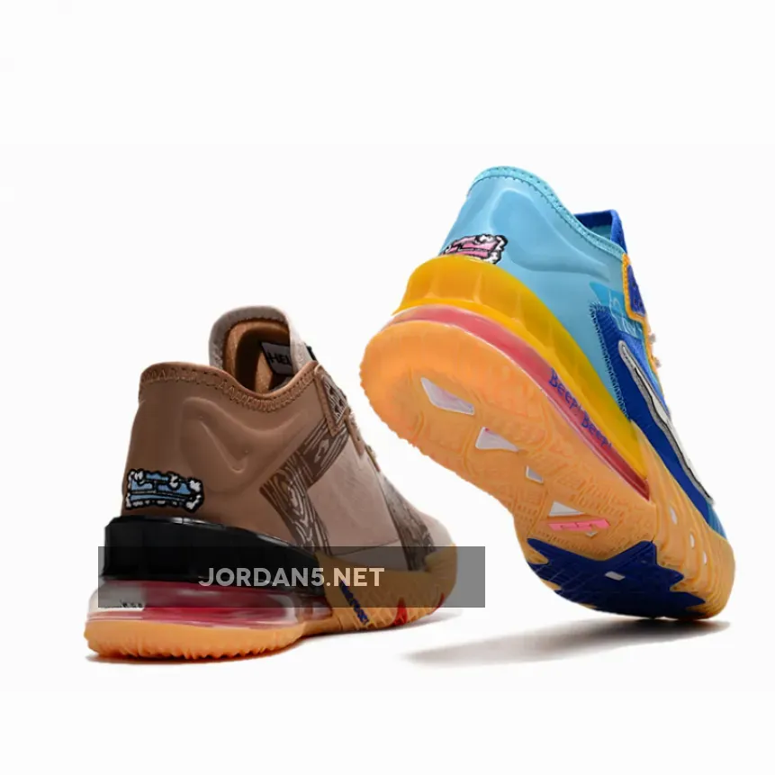 Space Jam x Nike LeBron 18 Low 'Wile E. vs Roadrunner' CV7562-401 #lebron 18 low road runner