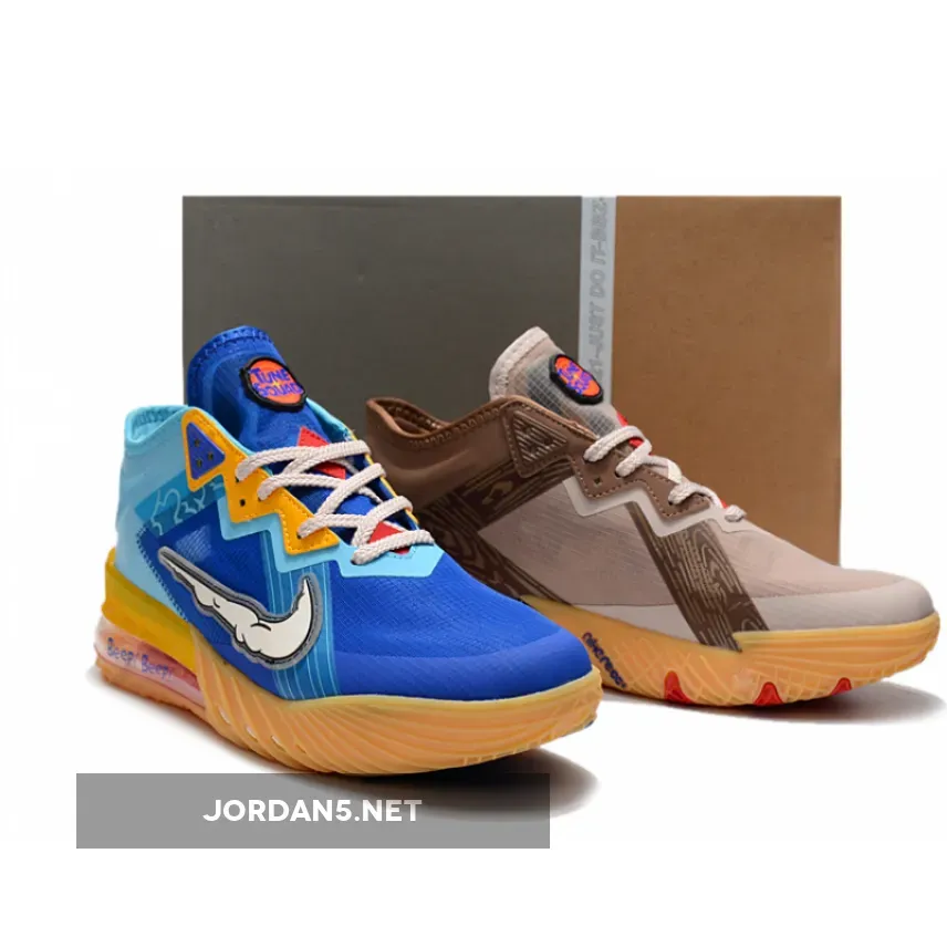 Space Jam x Nike LeBron 18 Low 'Wile E. vs Roadrunner' CV7562-401 #lebron 18 low road runner