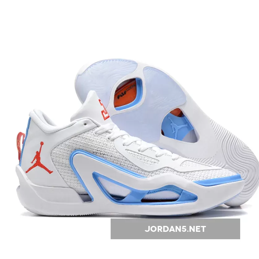 Jordan Tatum 1 'St. Louis' White/University Red-University Blue DX5573-100 Restock